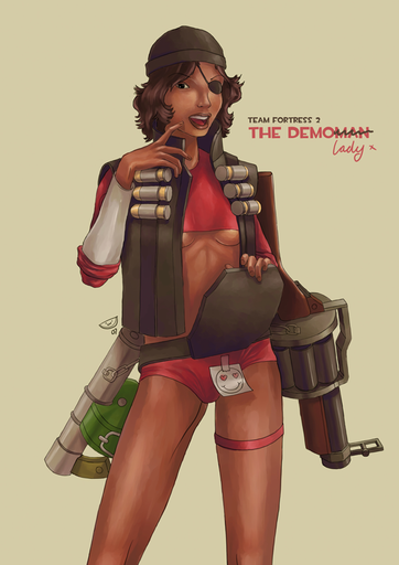 Team Fortress 2 - Фан-арт по TF2: girls...