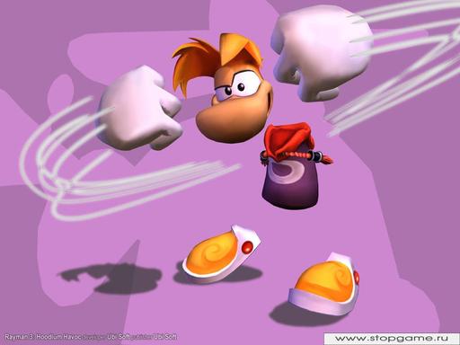 Rayman 3: Hoodlum Havoc - Немного обоек