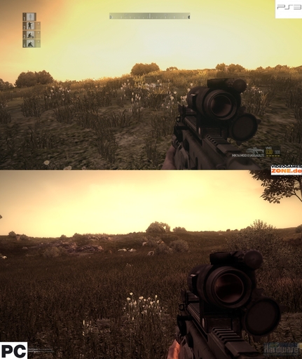 Operation Flashpoint: Dragon Rising - PC vs PS3