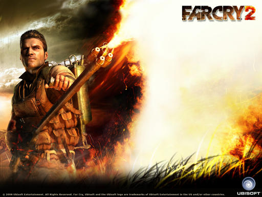 Far Cry 2 - Обои на комп,нашёл на диске с журнала "Шпиль"