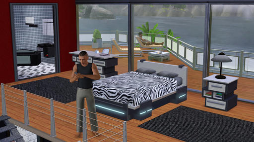 Скриншоты из предстоящего дополнения к Sims 3:Design & High-Tech