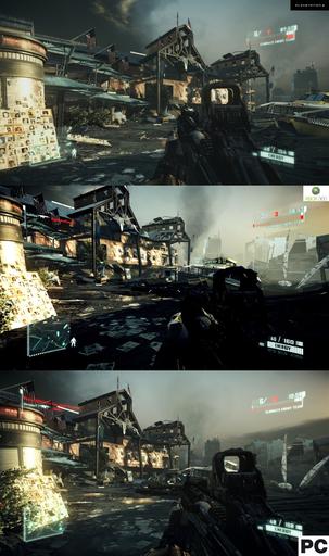 Crysis 2 DEMO PC vs XBOX 360 vs PS3