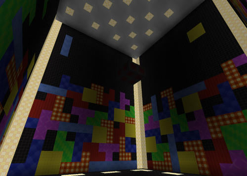 Minecraft - Tetris в Minecraft 