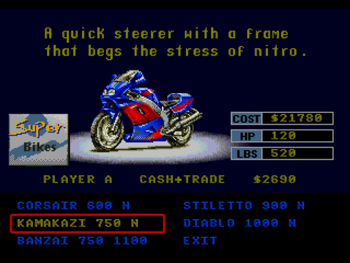 Road Rash - Обзор Road Rash 3: Tour De Force на Sega MegaDrive