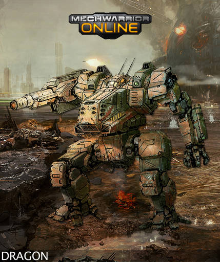 MechWarrior Online - Дракон. Знаковый мех Синдиката Дракона